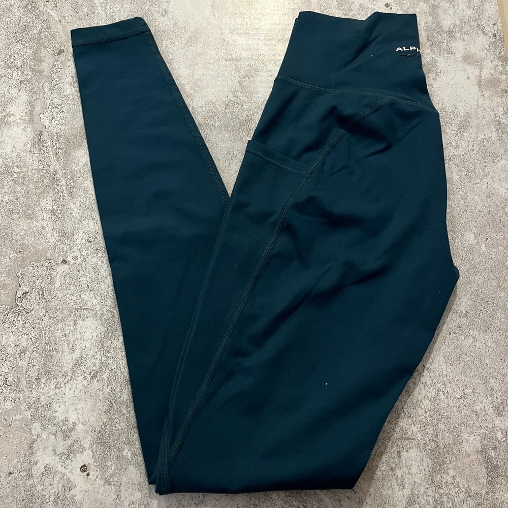 Alphalete Alphalux Pocket Leggings - Trident Blue